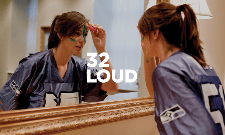 32LOUD is a social platform where fans can celebrate their passions and rivalries, and enjoy the perks that come with being part of the biggest team in NFL history.