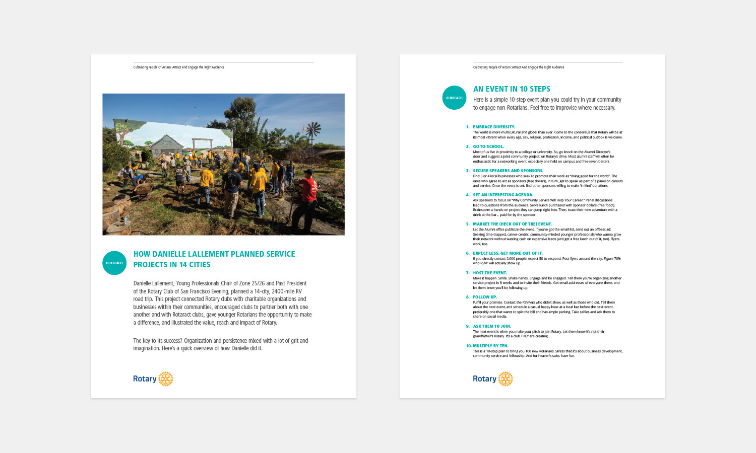 Multiple Inc, Rotary International, Young Professionals Toolkit Website