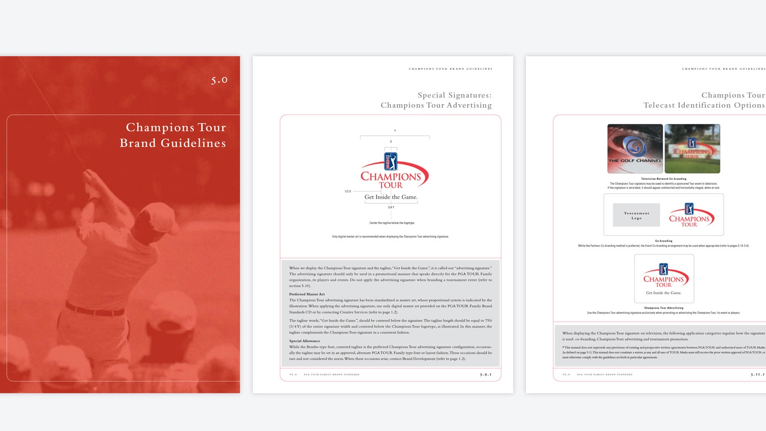 Screenshots of Special Signatures: Champions Tour Advertising