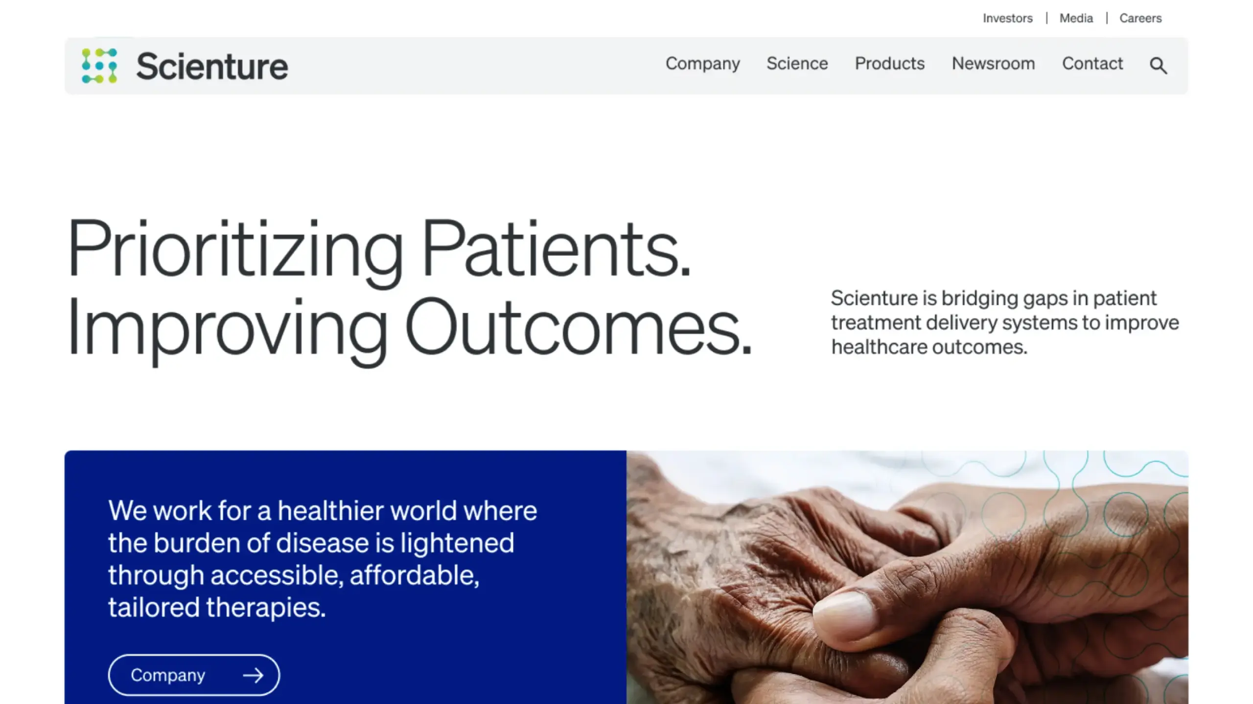 Static image for Scienture website animation